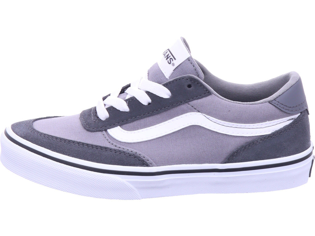 Vans Jungen  Brooklyn Ls in grau