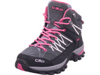 CMP Damen Wanderschuh Rigel Mid Grey-Fuxia in grau