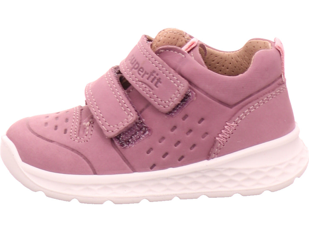 Dívčí kotníkové boty Legero, kožené, Breeze v červené barvě