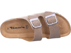 Tamaris Damen Pantolette  in beige