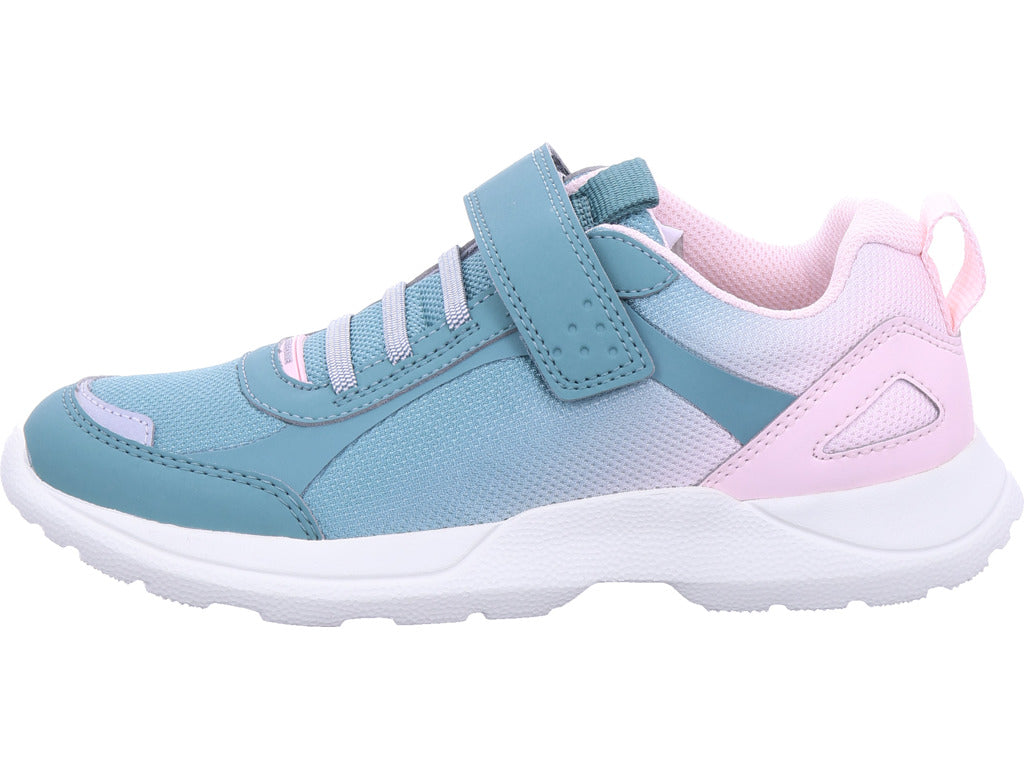 Nízké dívčí boty Legero Rush v zelené barvě