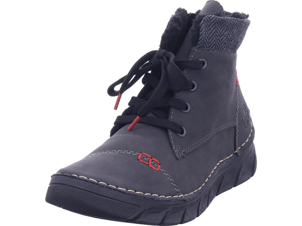 Rieker   Hwk Damen Stiefel in grau