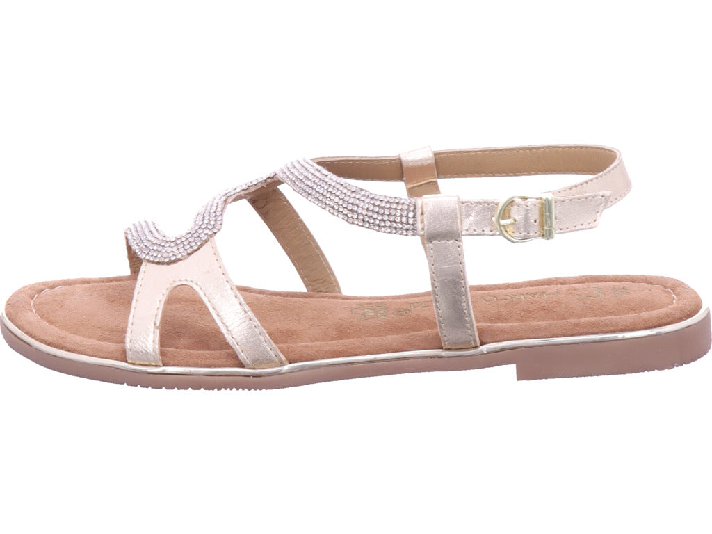 Marco Tozzi Damen Sandalette  in gold