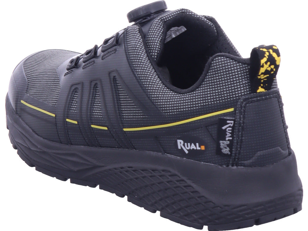 WorkPower Herren Halbschuh Jura Trekkinghalbschuh in schwarz