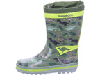 KangaRoos boys' rubber boots in green