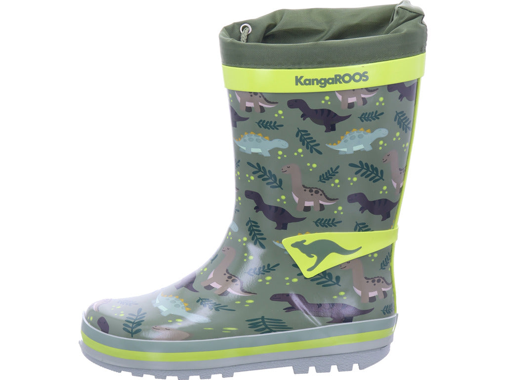 KangaRoos boys' rubber boots in green