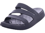 Crocs Damen Badeschuh Getaway Strappy in schwarz