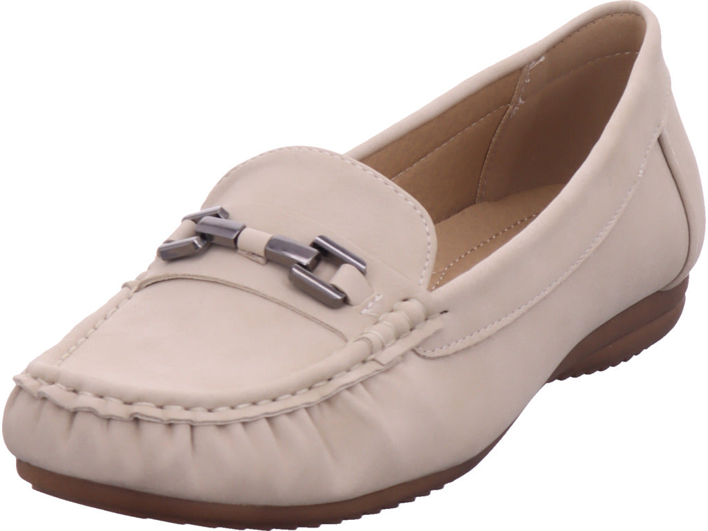 shoe-world Damen   in beige