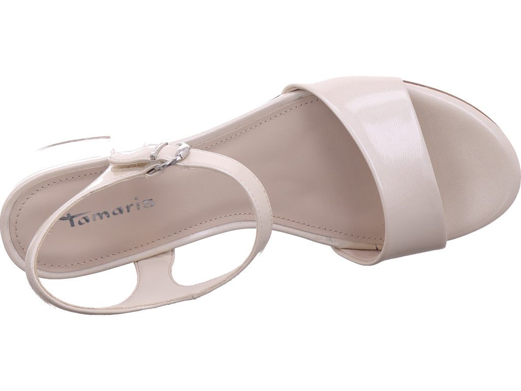 Tamaris Damen Sandalette  in beige