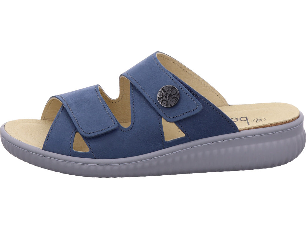 portina Damen Pantolette  in blau