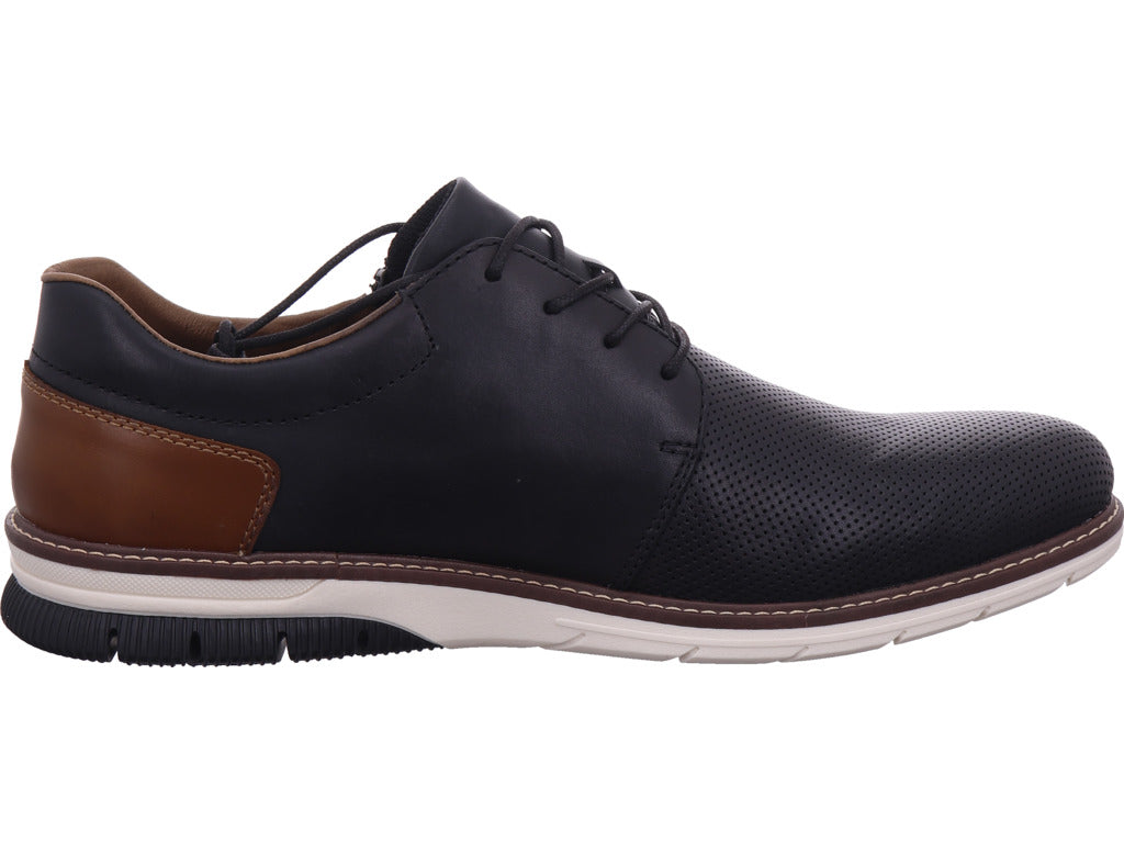 Rieker Herren Halbschuh  in schwarz