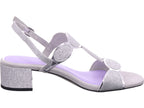 Marco Tozzi Damen Sandalette  in silber