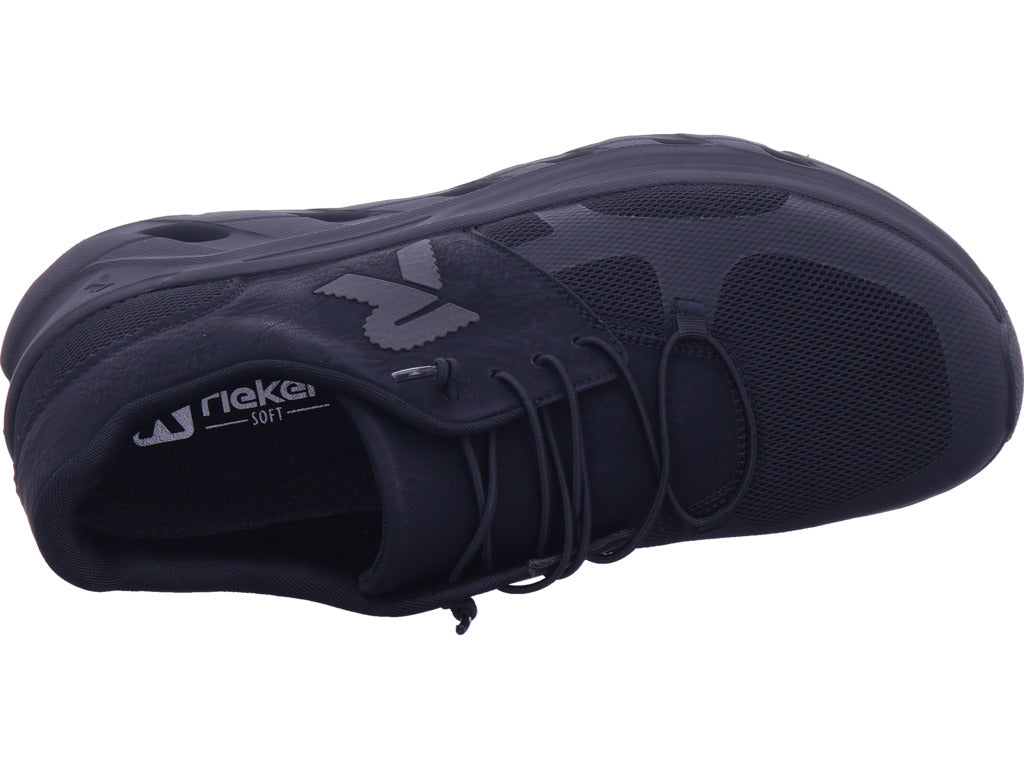 Rieker Herren Sneaker Hwk Herren Halbschuhe in schwarz