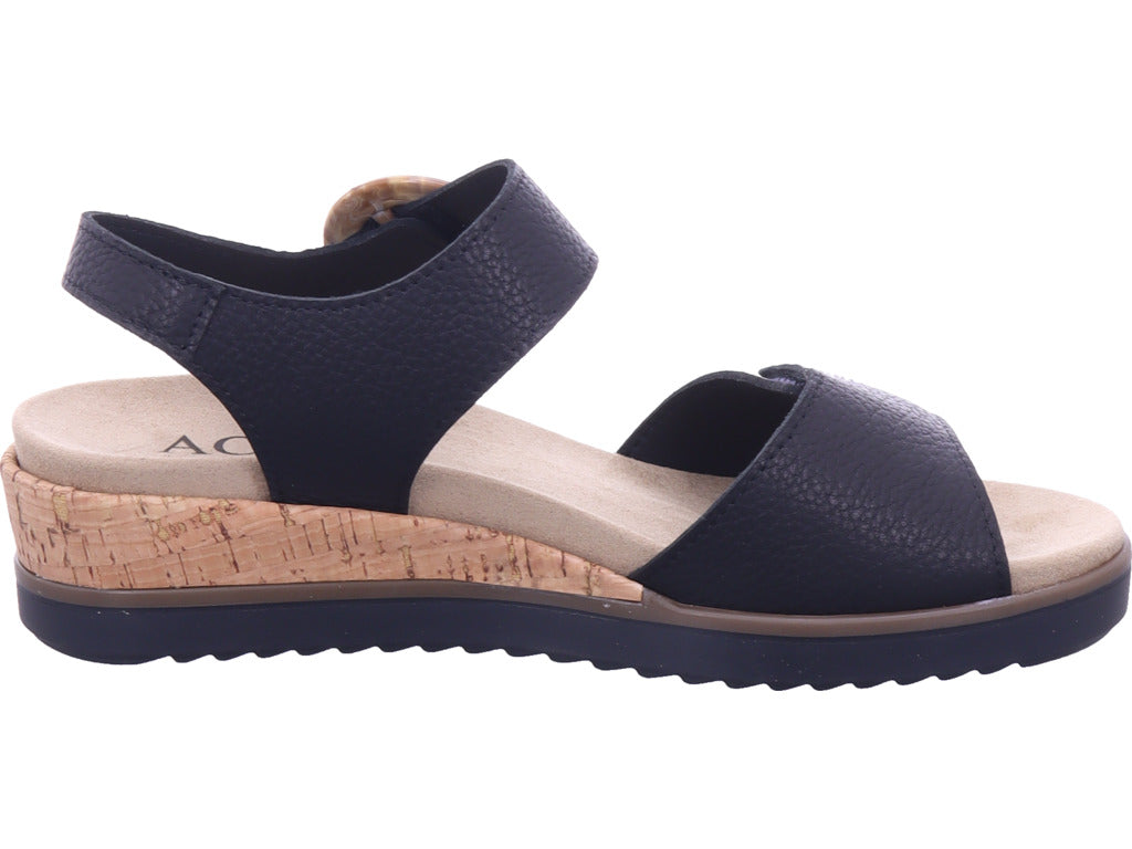 aco Damen Sandalette  in schwarz