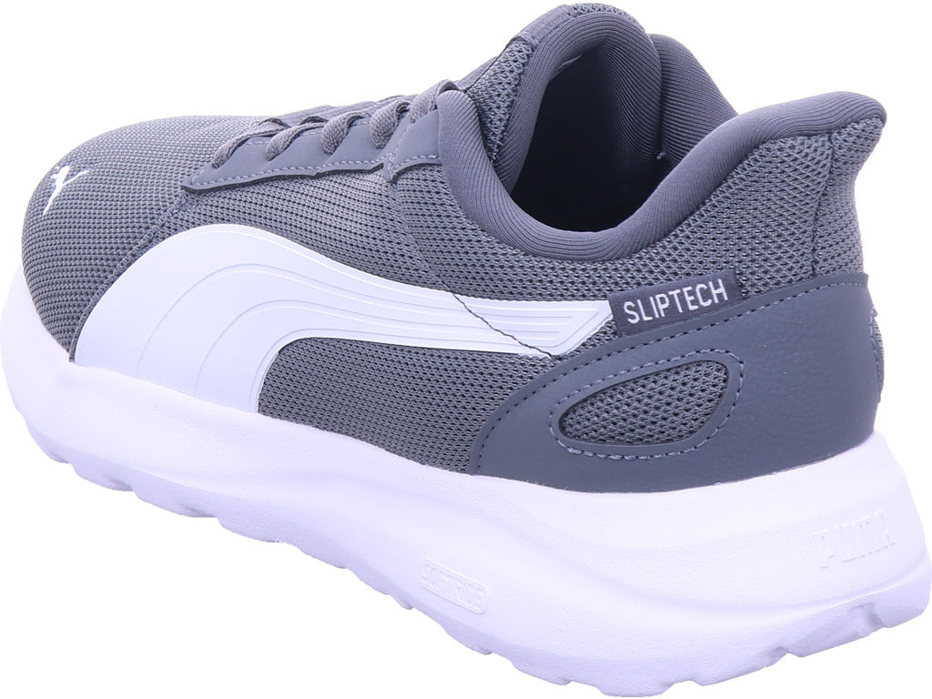 Puma Men's Softride Cosmic Lt Sliptech Sports Shoe in Grey