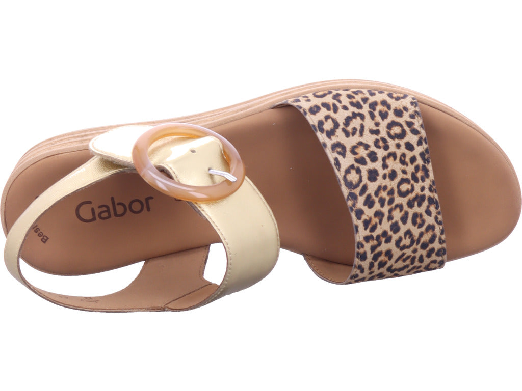 Gabor Damen Sandalette  in beige