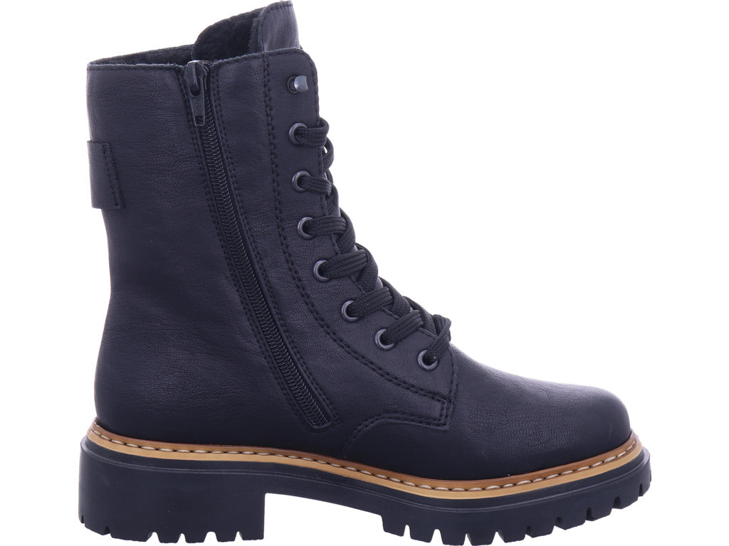 Rieker women's Hwk boots in black
