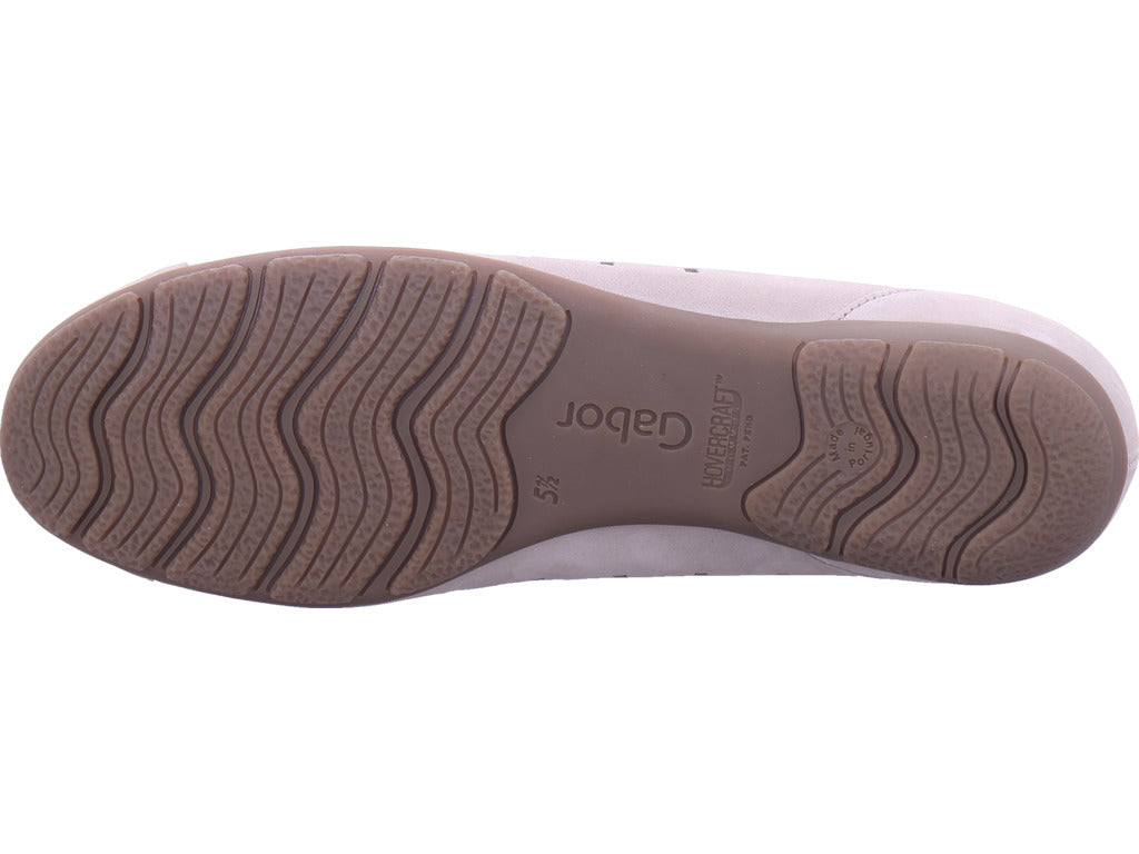 Gabor women's ballerina shoes in beige