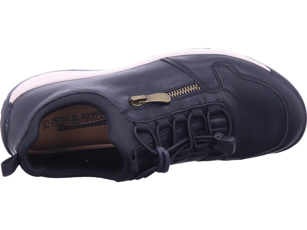 shoe-world Damen Slipper  in schwarz