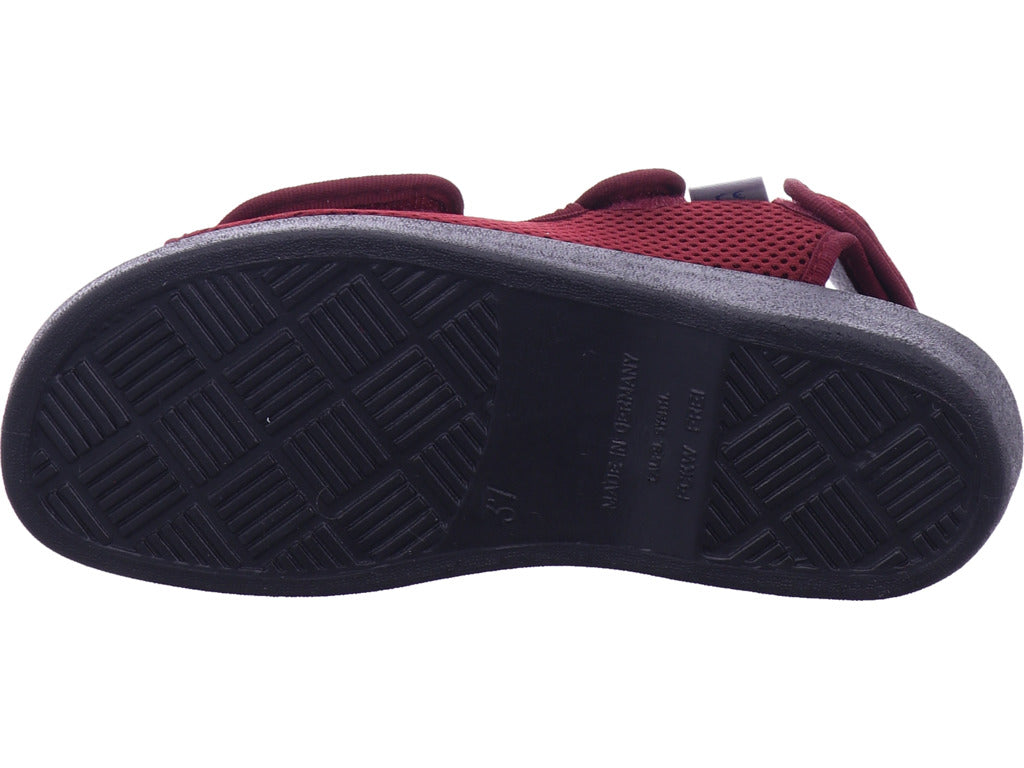 Varomed Damen  Genf Klettsandale in rot