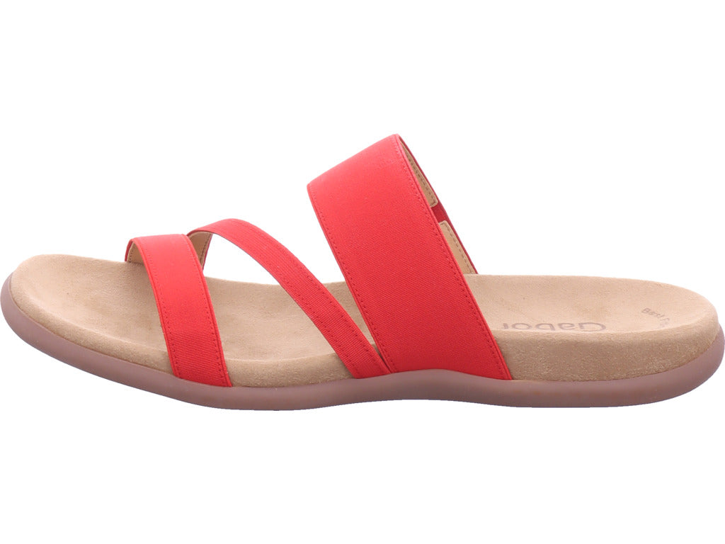 Gabor Damen Pantolette  in rot