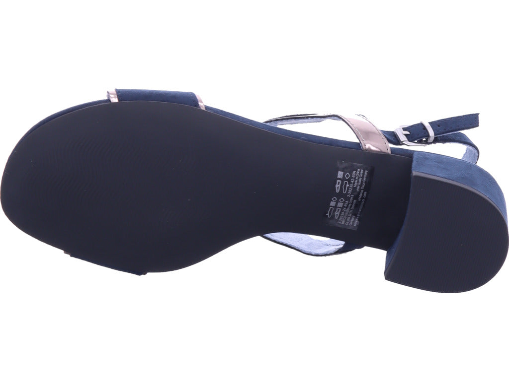 Marco Tozzi Damen Sandalette  in blau