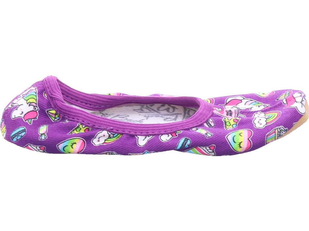 Beck Gymnas Mädchen Ballerina  in lila