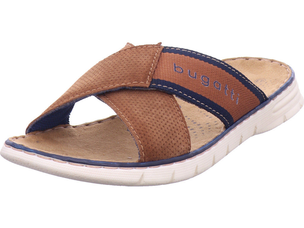 Bugatti Herren Pantolette  in braun