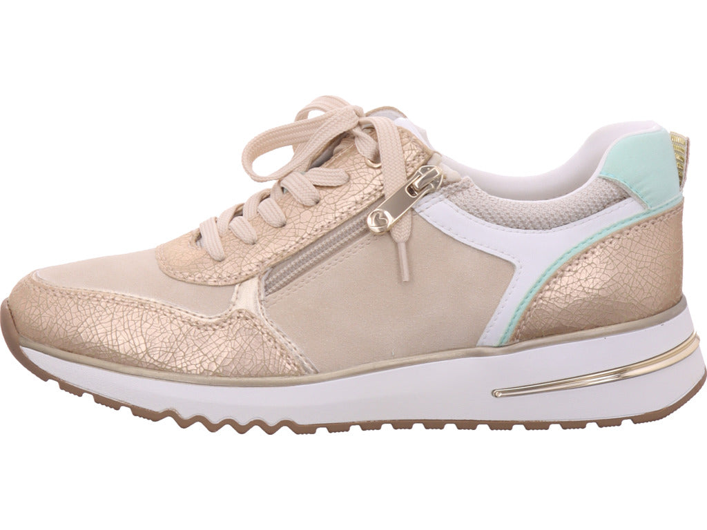 Marco Tozzi Damen Sneaker  in gold