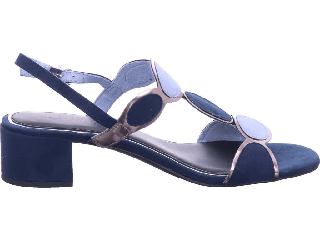 Marco Tozzi Damen Sandalette  in blau