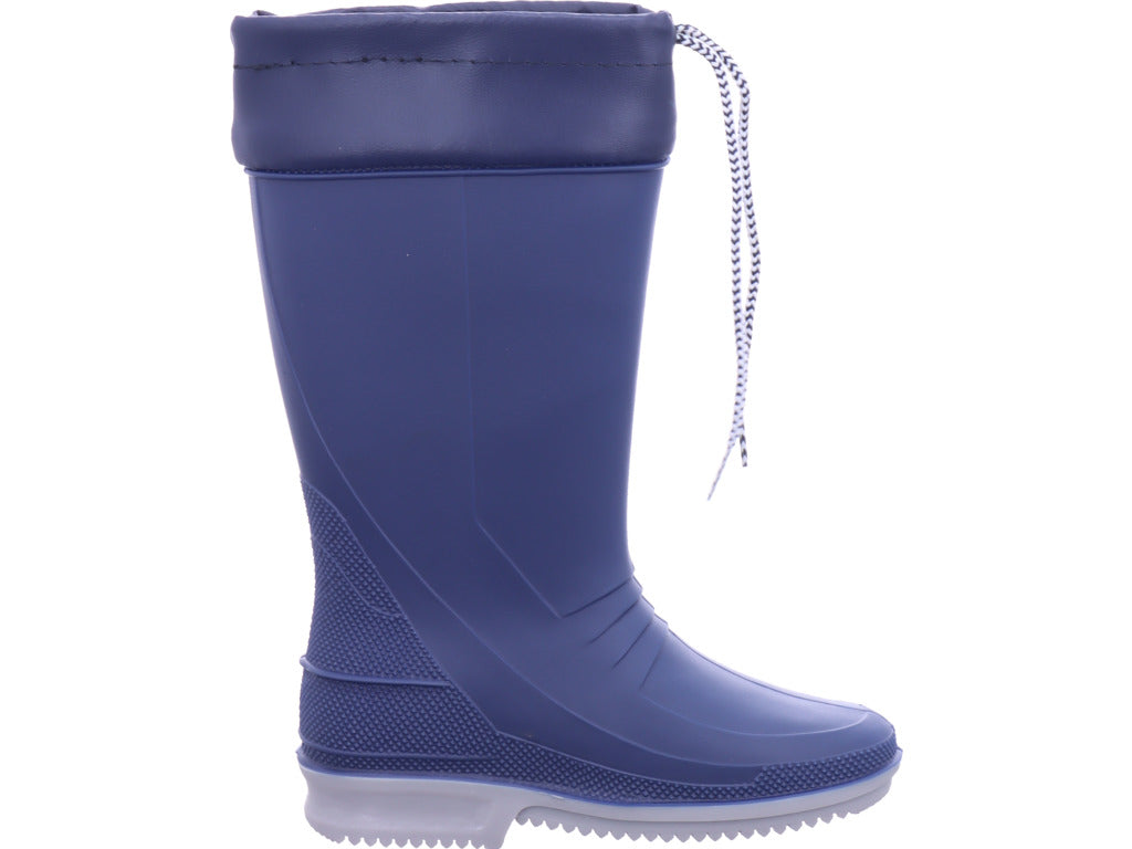 BOLD Unisex - Erwachsene Gummistiefel Mit Stulpe in blau