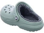 Dámské koupací boty Crocs Classic Lined Clog v zelené barvě