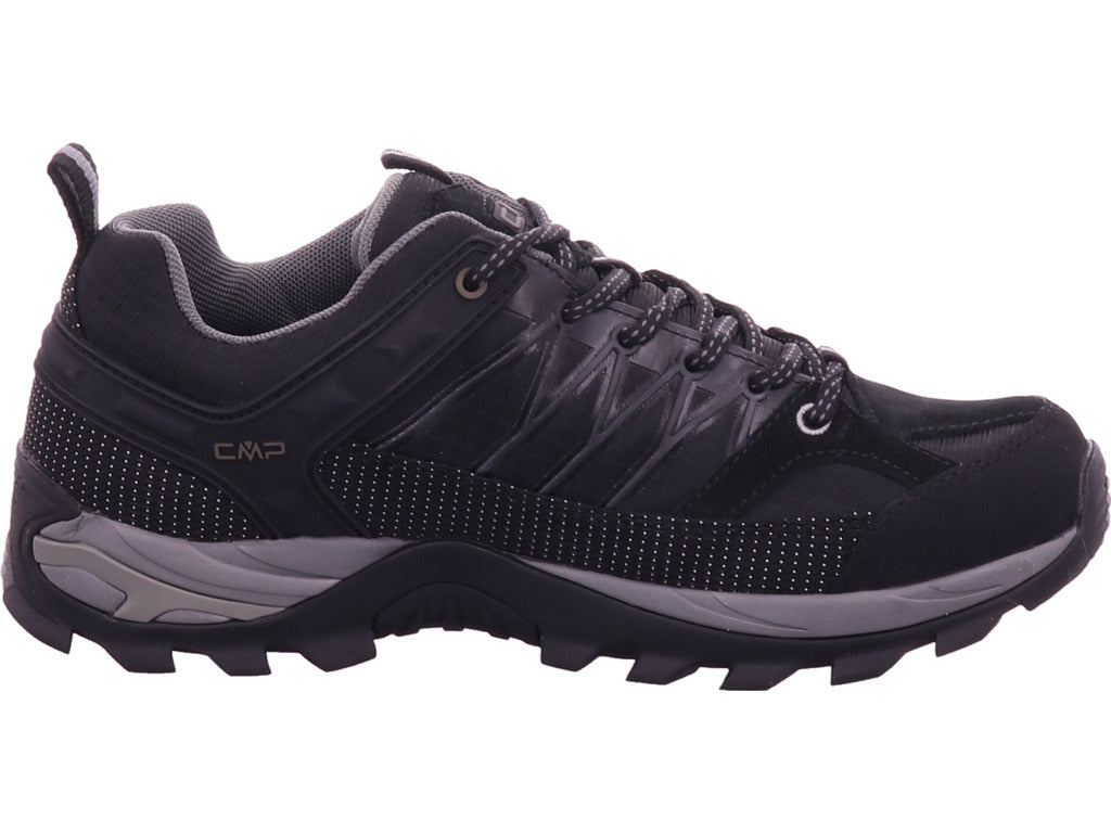 CMP Herren Wanderschuh Rigel Low Trekking Shoe Wp in schwarz