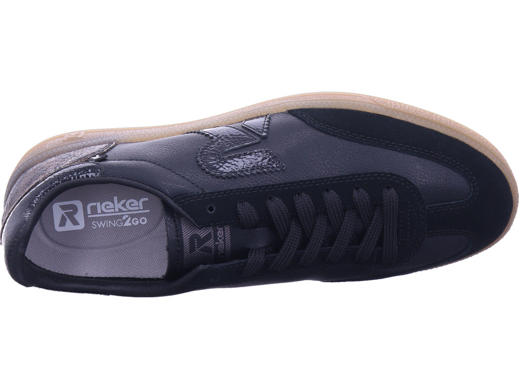 Dámské polobotky Rieker Hwk v černé barvě