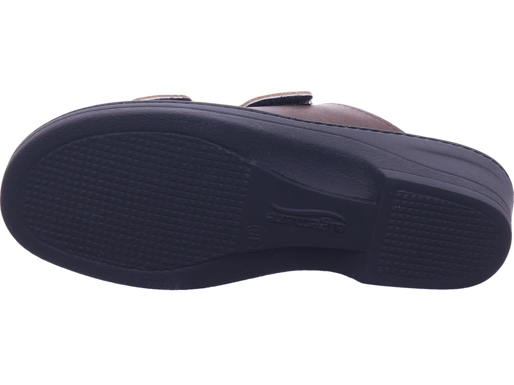 algamare Damen Sabot  in braun