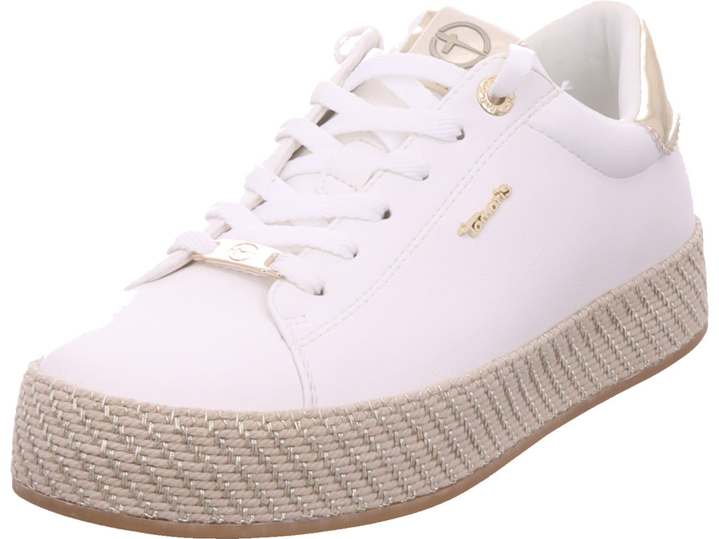 Tamaris Damen Sneaker  in weiß