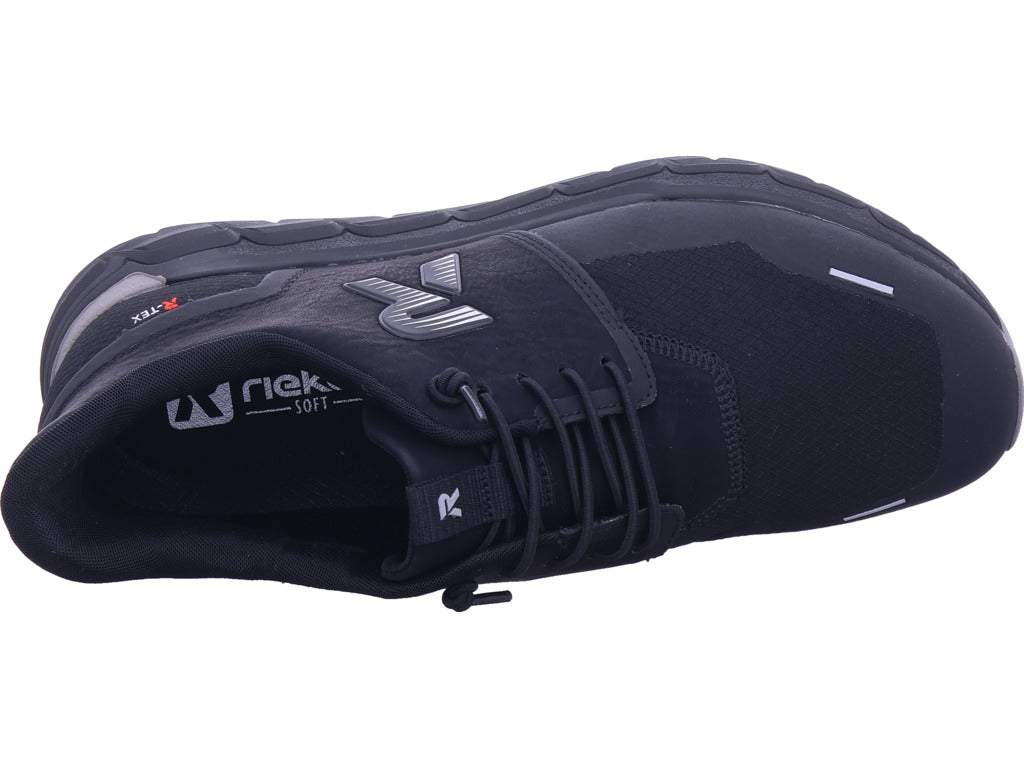 Rieker women's sneakers Hwk women's low shoes in black