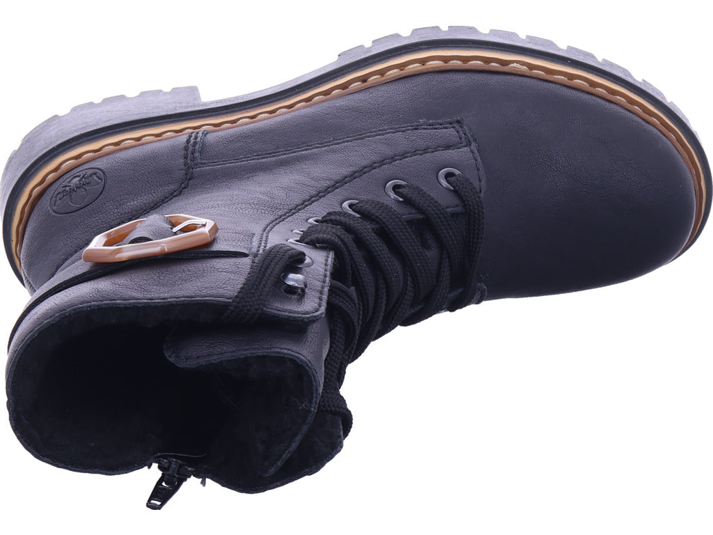 Rieker women's Hwk boots in black