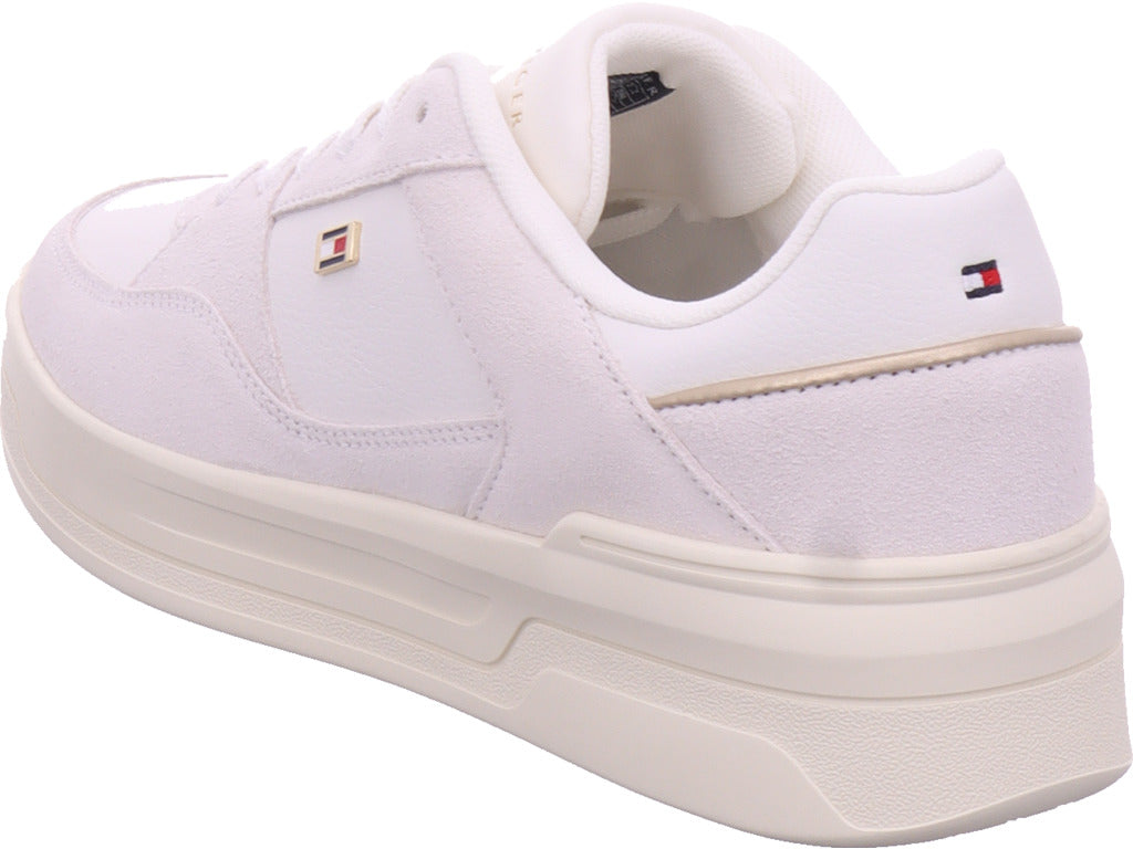 Tommy Hilfiger Damen Sneaker Essential Basket Sneaker in weiß