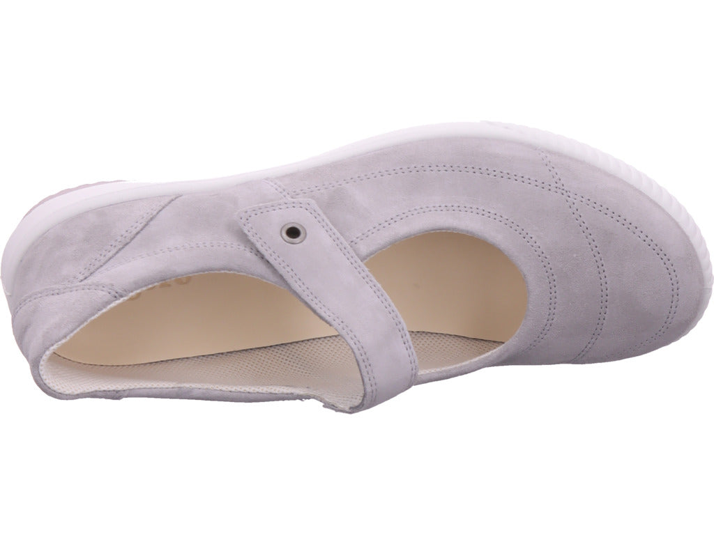 Legero Damen Ballerina Halbschuh Leder \ Tanaro 5.0 in grau