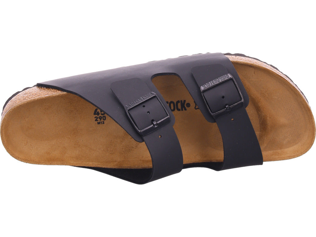 Birkenstock Herren Pantoffel Arizona in schwarz