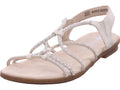 Rieker Damen Sandalette Fsk Damen Sandalen in beige