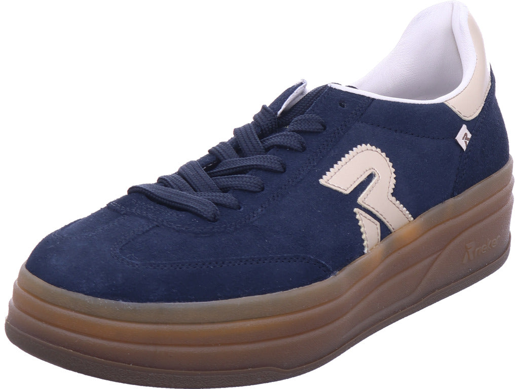 Rieker Damen  Hwk Damen Halbschuhe in blau