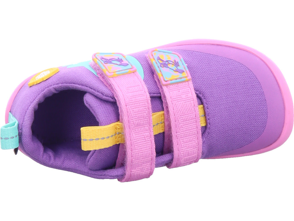 Affenzahn Mädchen Halbschuh Barfußschuh  Kreativ Tukan in pink