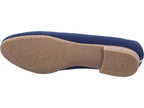 Jana Damen Slipper  in blau