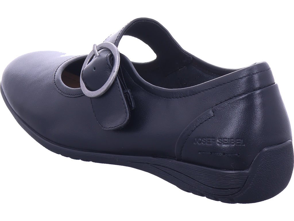 Seibel women's ballerina flats Fenja 18 in black