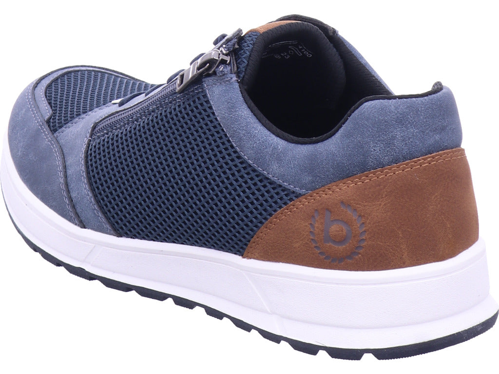 Bugatti men's low-cut shoe in blue