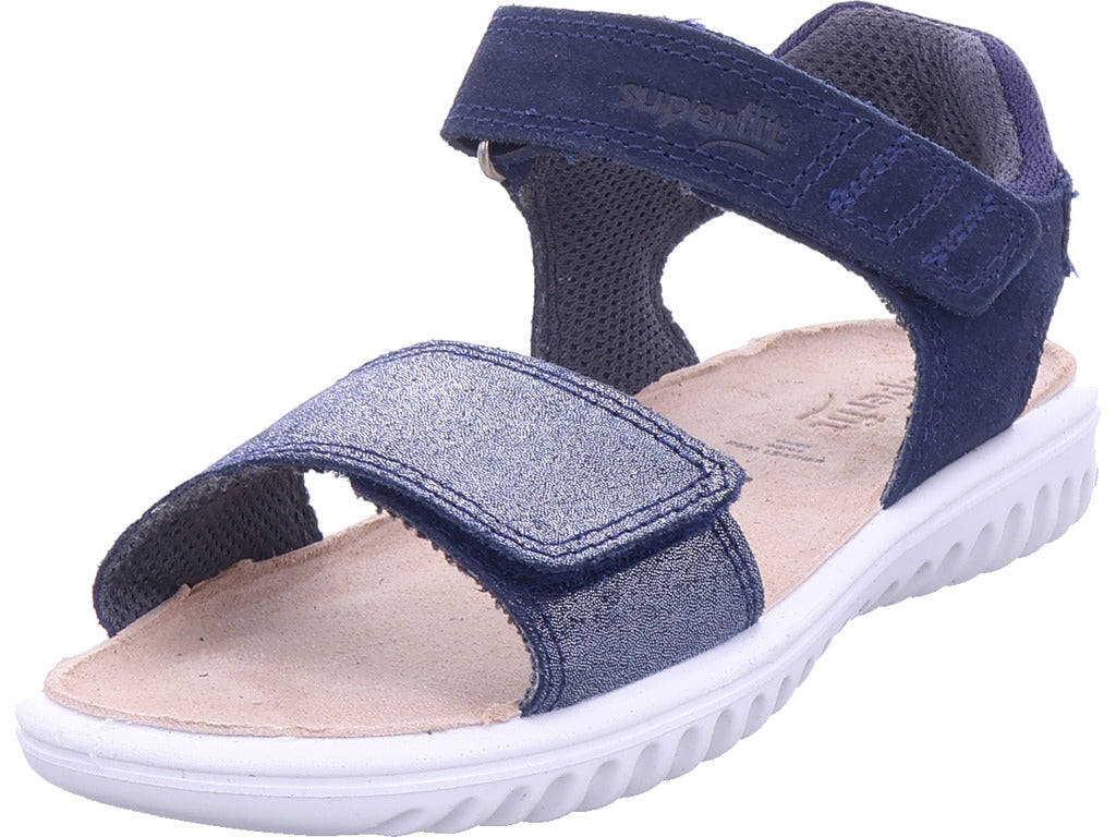 Dívčí sandály Legero Sparkle v modré barvě