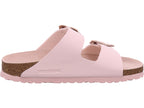 Birkenstock Mädchen Pantolette Arizona Flower Buckle in frei