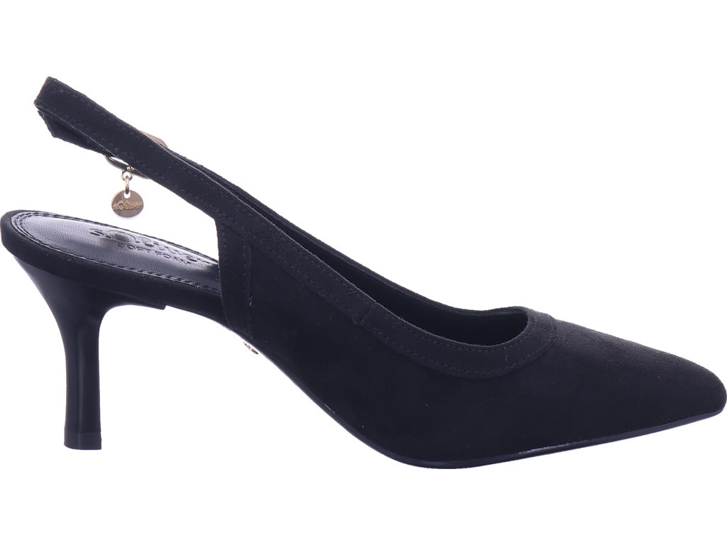 s.Oliver Damen Pump  in schwarz